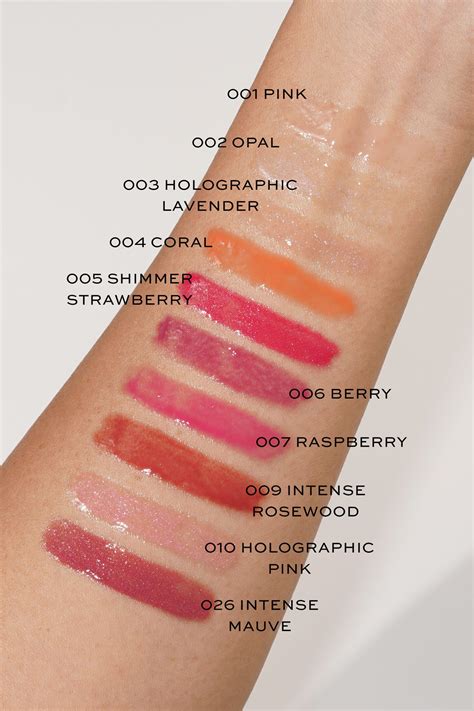 dior addict lip shine swatches